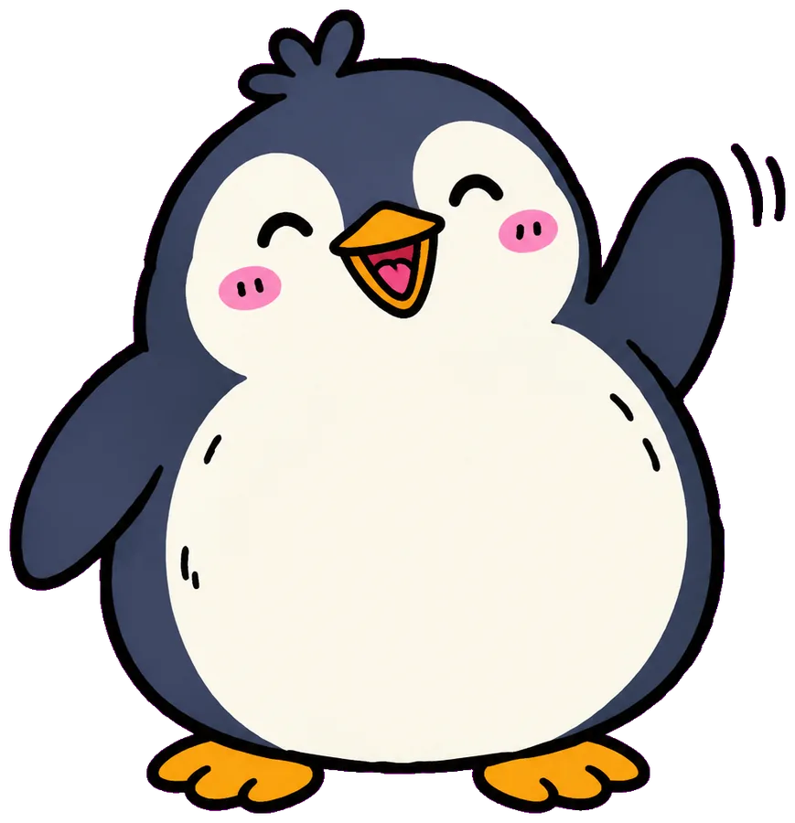 Chubby penguin