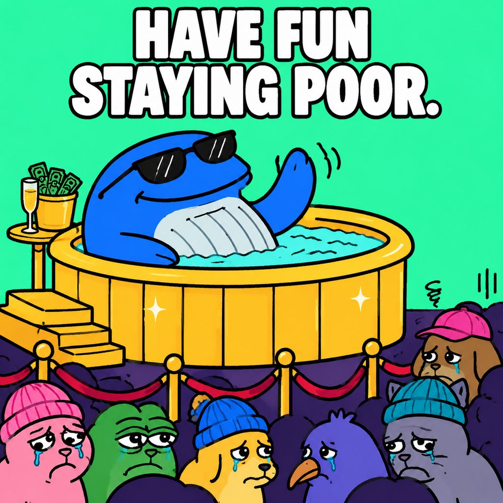 Have fun staying poor